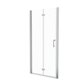 Shower Door Silver Aluminium