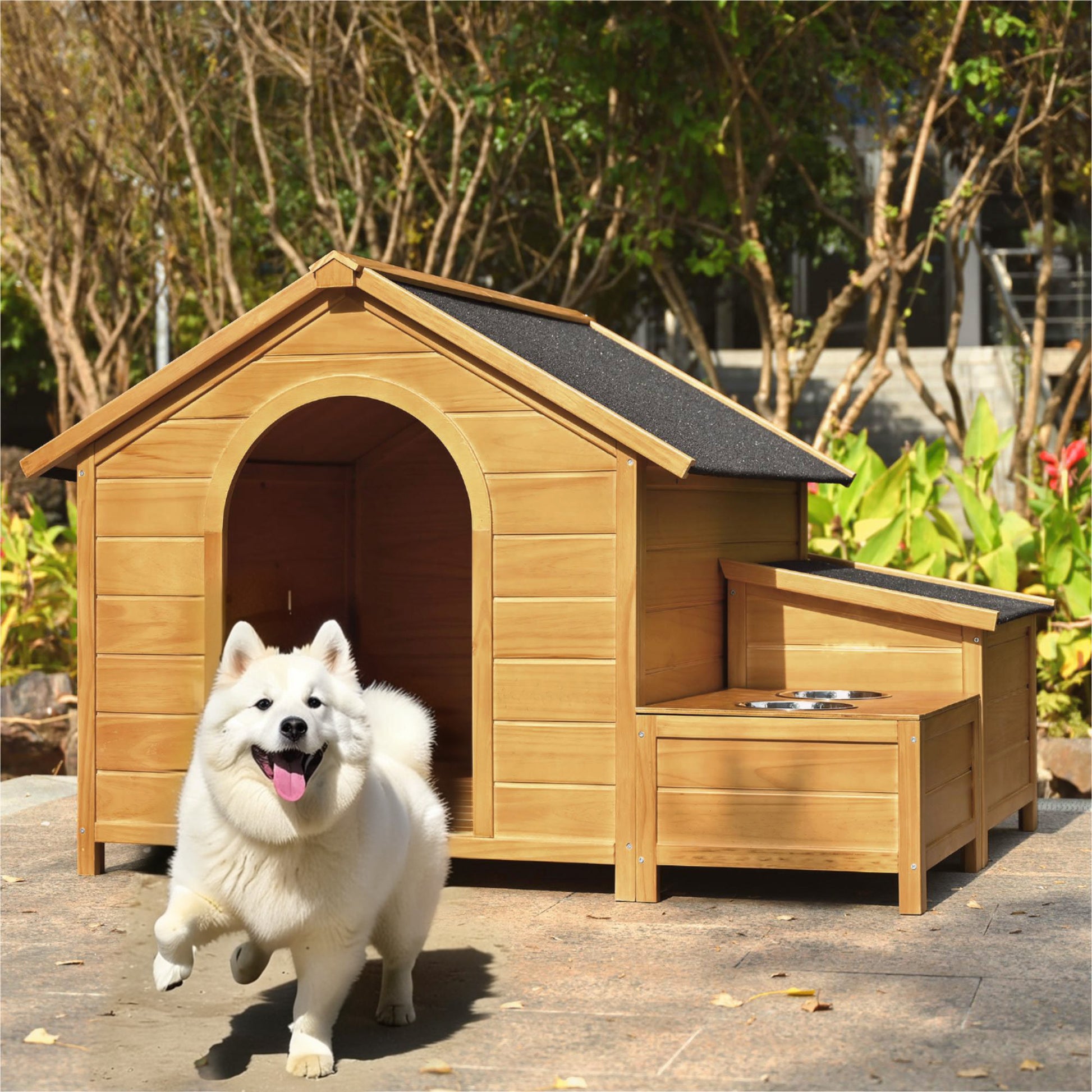 Wooden Kennel For Large Dogs L X W X 37