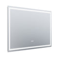 LED Bathroom Mirror, 36x60 inch Bathroom Vanity white-aluminium