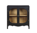 Storage Cabinet,Sideboard Buffet Cabinet,display black-acacia wood