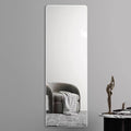 Fourth Generation, Silver Aluminum Frame Full Body Mirror, Dressing Mirror, Decorative Mirror, Suitable For Bedrooms And Living Rooms 63 