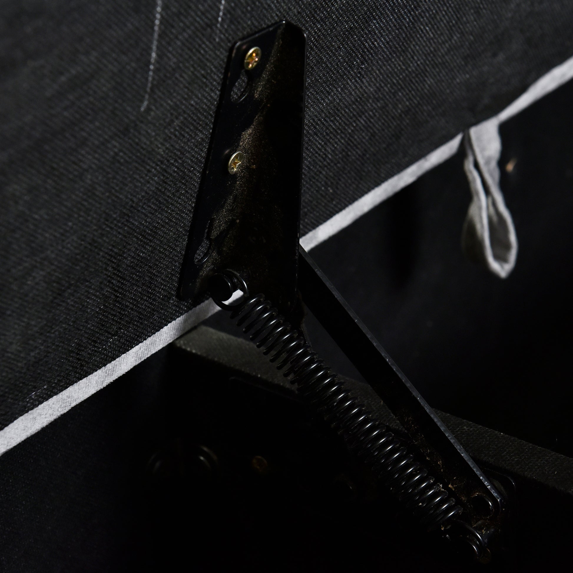 Full Size Upholstered Platform Bed With Lateral Storage Compartments And Thick Fabric, Velvet, Gray Gray Velvet