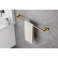 6 Piece Brass Bathroom Towel Rack Set Wall Mount Gold Brass