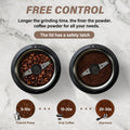 Coffee Grinders for House Use, Spice Grinder, Coffee black-kitchen-metal