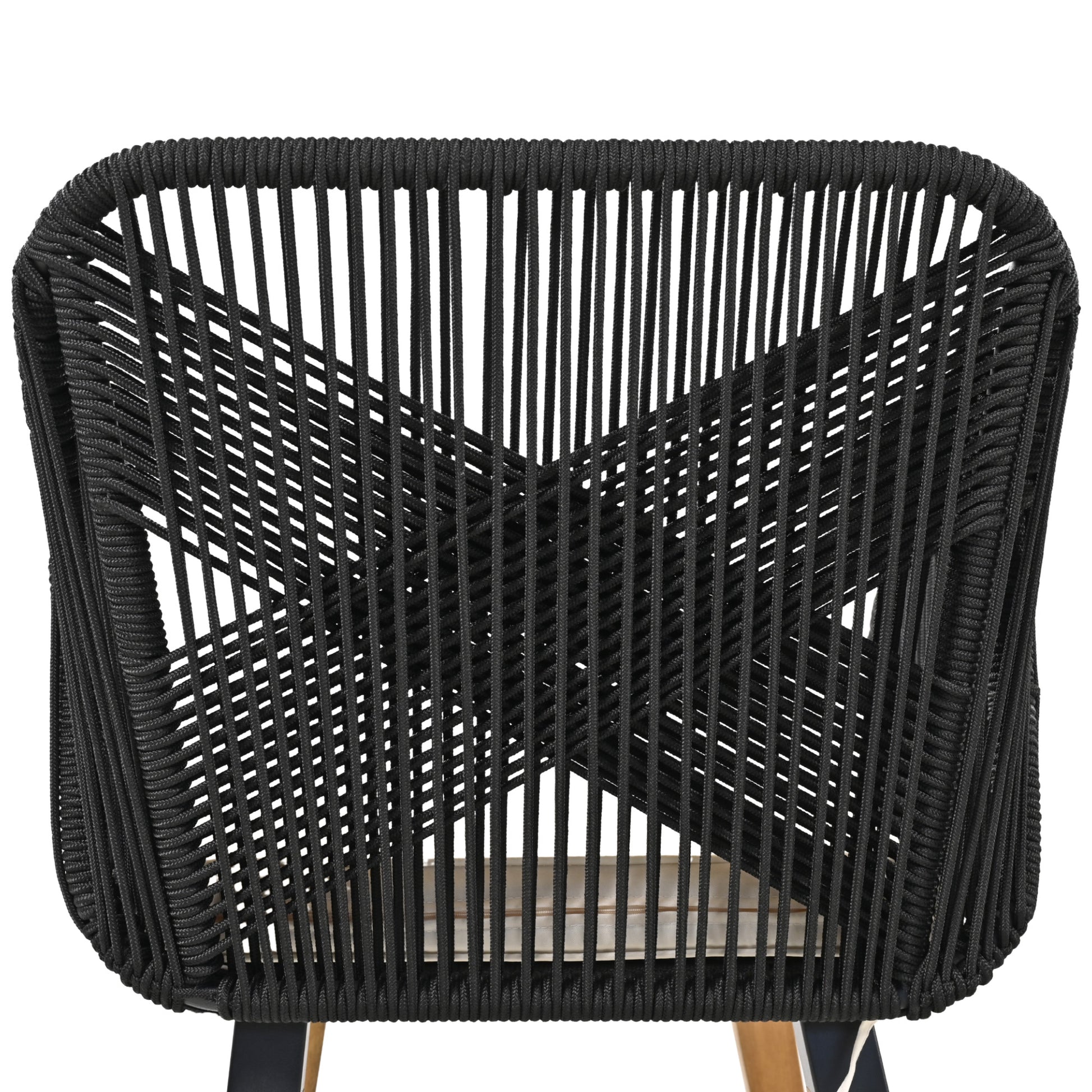 K&K 5 Pieces Patio Furniture Chair Sets, Patio Conversation Set With Wicker Cool Bar Table, Ottomans,Outdoor Furniture Bistro Sets For Porch,Backyard,Balcony,Poolside Black&Beige Yes Complete Patio Set Beige Black Weather Resistant Frame Fade Resistant