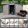 Patio, Lawn & Garden,Metal Outdoor Storage Shed