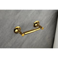 6 Piece Brass Bathroom Towel Rack Set Wall Mount gold-brass