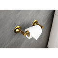 6 Piece Brass Bathroom Towel Rack Set Wall Mount gold-brass