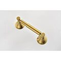 6 Piece Brass Bathroom Towel Rack Set Wall Mount Brushed Gold Brass