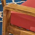 Grenada Club Chair Red Waterproof Fabric