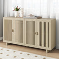 Modern Style Sideboard with Superior Storage almond-dining room-adjustabel shelves-mdf