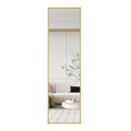 The 4Rd Generation Aluminum Alloy Metal Frame Wall Mounted Full Body Mirror, Bathroom Makeup Mirror, Bedroom Entrance, Decorative Mirror, Quality Upgrade, 48 