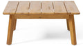 Brooklyn Sofa Set Teak Beige Beige Acacia Wood