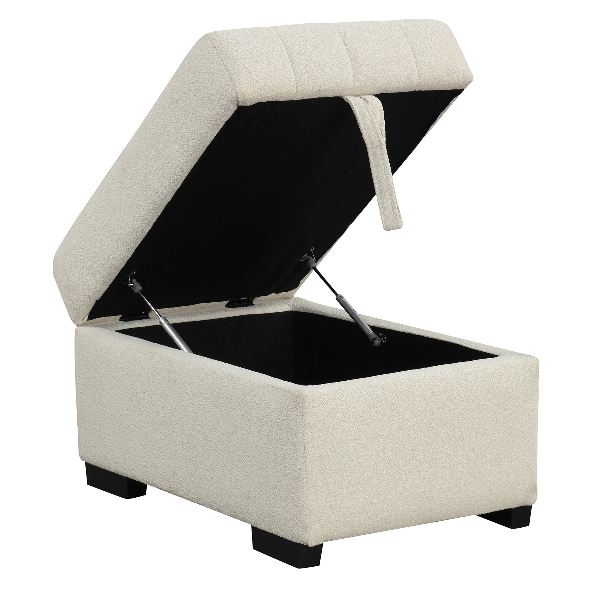 82.6" L Shaped Sectional Pull Out Sofa Bed Sleeper Sofa With Two Usb Ports, Two Power Sockets And A Movable Storage Ottoman, Beige Beige Foam Polyester