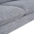 L Shaped Sofa With Padded Cashmere: Multi Functional Design, Modern Luxury Appearance Ideal For Living Rooms, Apartments Easy Assembly & Maintenance,Grey Grey Velvet Wood Primary Living Space Medium Soft Art Deco Square Arms Memory Foam Velvet 3 Seat