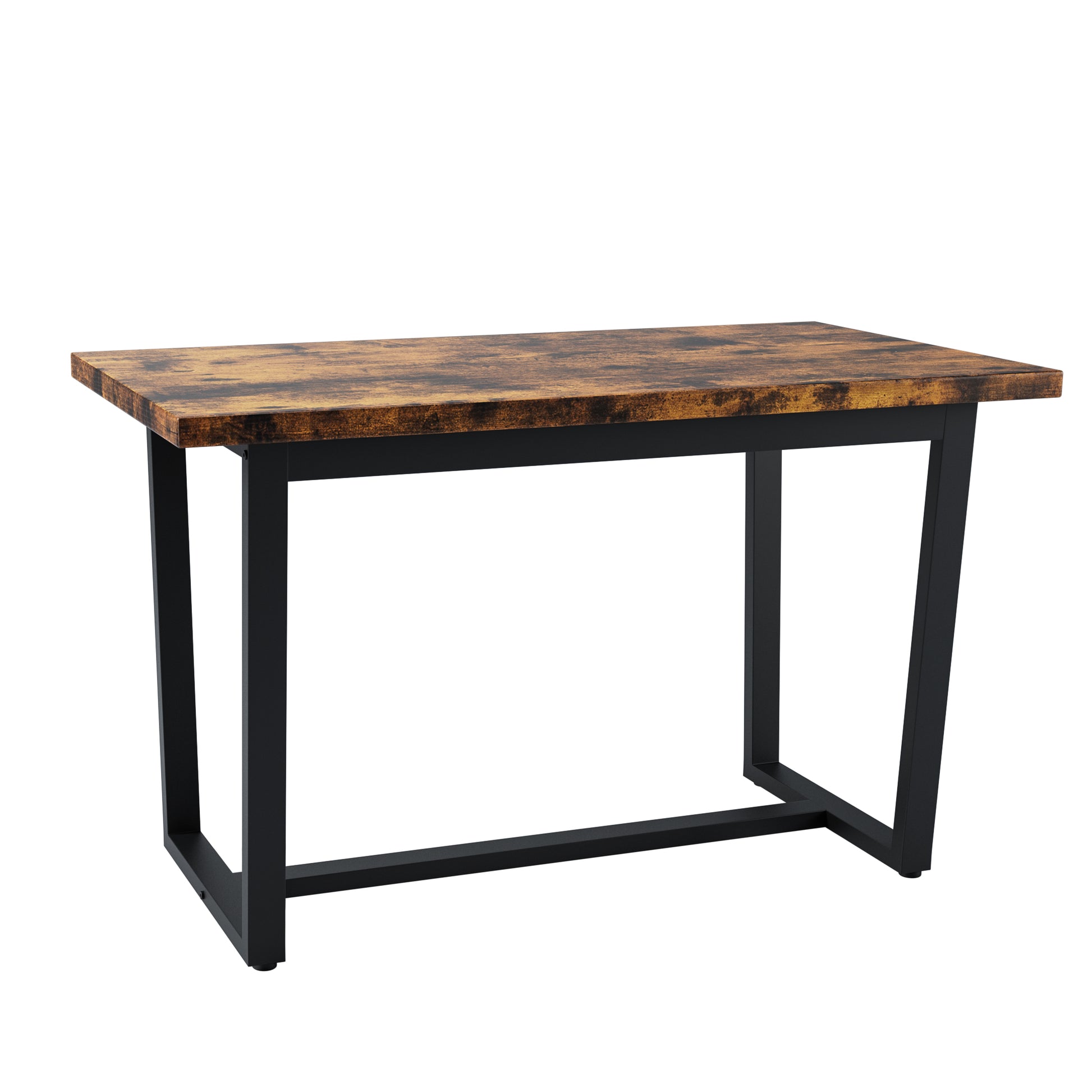 7 Pieces Dining Set 7 Piece Kitchen Table Set Perfect For Kitchen, Breakfast Nook, Living Room Occasions Brown Seats 6 Mdf Steel