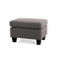 Springfield Ottoman Grey Fabric