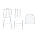 Simple And Beautiful Napoleon Transparent Bamboo Chair For Wedding Party Npl 6 Yellow Acrylic