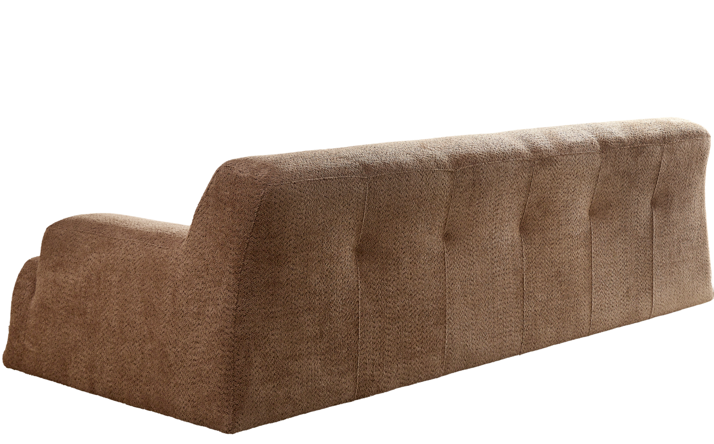 Wks9 Camel Sofa, Modern Simplicity, Durable Fabric, Solid Wood Frame, High Density Sponge Filler Camel Fabric 3 Seat