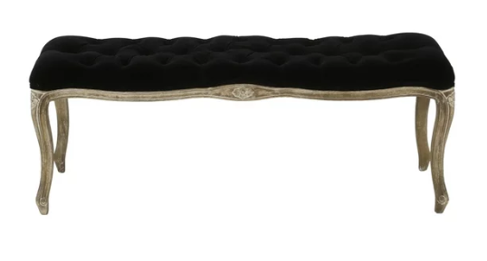Bench Black Fabric