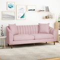 3 Seater Sofa Blush Fabric