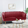 3 Seater Sofa Natural Velvet