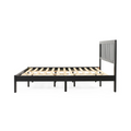 Queen Bed Queen Black Acacia Wood