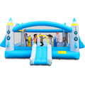 Multifunctional Jump 'N Slide Inflatable Bouncer For Kids Complete Setup With Blower 198