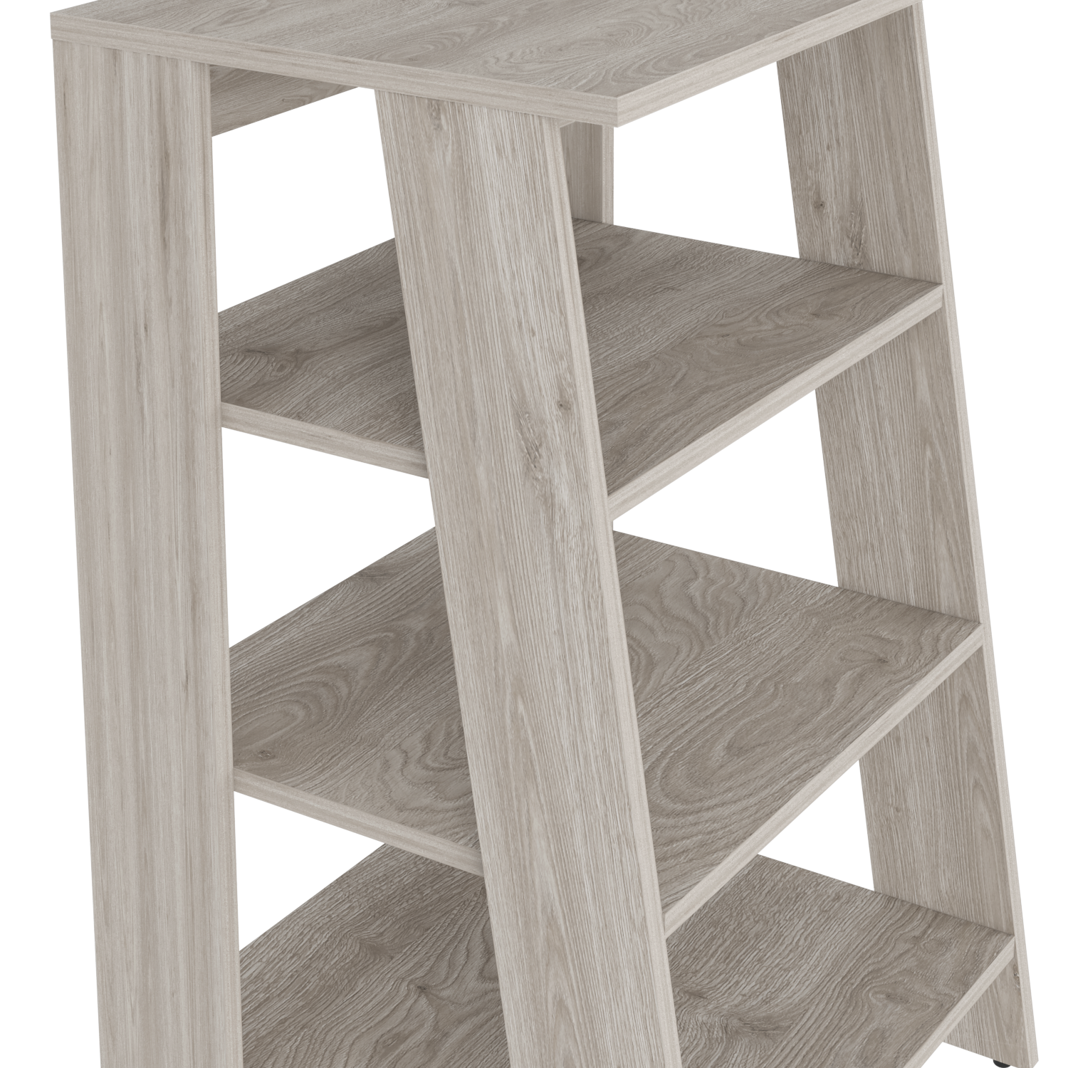 Phoenix Linen Cabinet, Four Shelves Light Gray Up To 17 In 24 To 31 In Bathroom Freestanding Modern 15 20 Inches Pine Engineered Wood