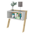 Denver Nightstand, One Open Shelf, Superior Top Multicolor Bedroom Modern Storage Pine Engineered Wood