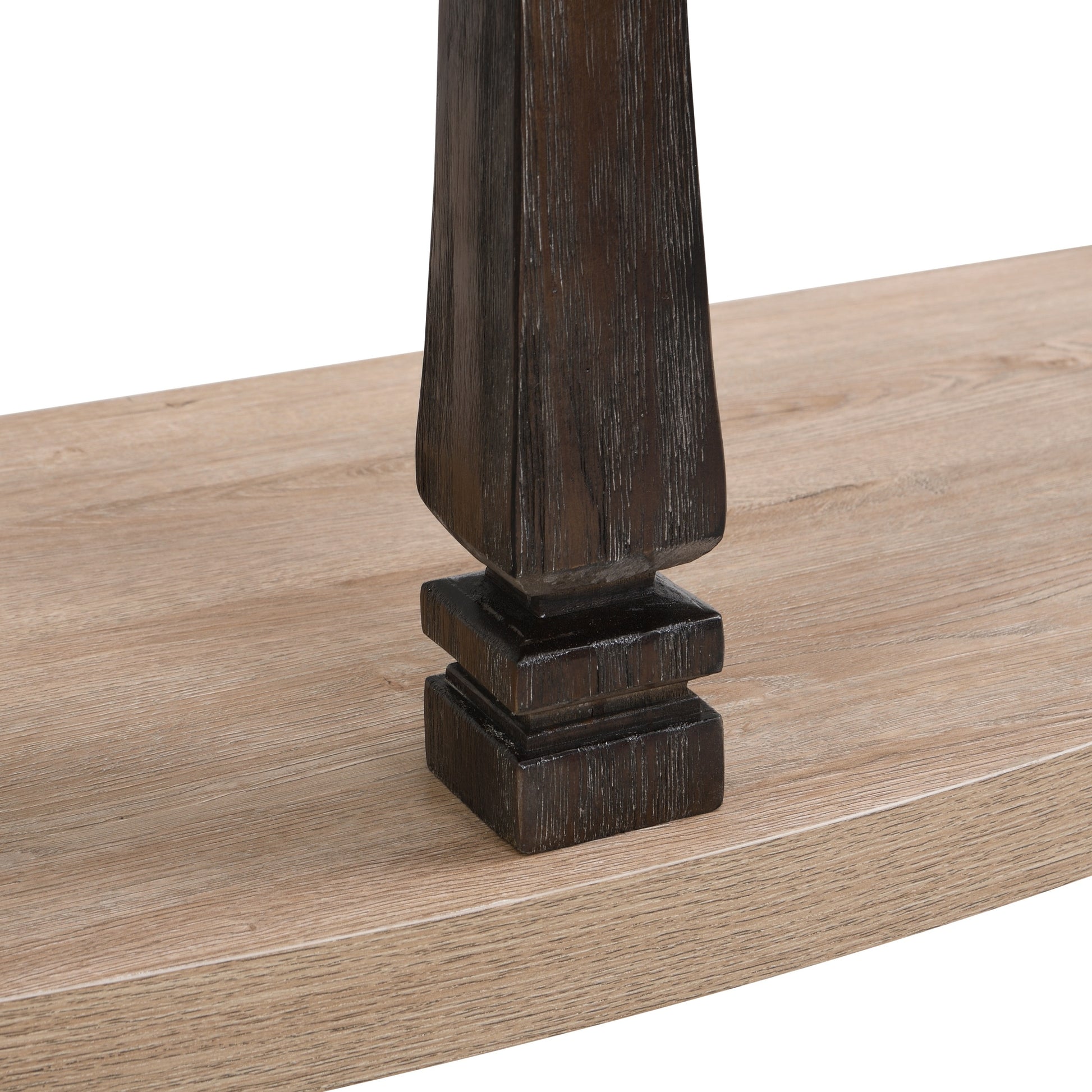 60 Inch Long Semi Circle Demilune Sofa Table For Small Hallway Entryway Space, Wooden Half Moon Sturdy Console Tables, Grey&Natural Colour Light Grey Natural Primary Living Space Antique,Mid Century Modern,Modern Semicircular Console Tables Solid Wood