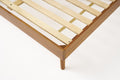 Queen Bed Natural Acacia Wood