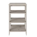 Phoenix Linen Cabinet, Four Shelves - Light Gray