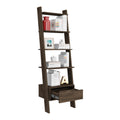 Hamburg Ladder Bookcase, Five Open Shelves, One