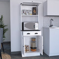 Tampa Kitchen Pantry With Drawer And 2 Cabinets -