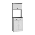 Tampa Kitchen Pantry With Drawer And 2 Cabinets -