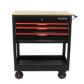 3 Drawers Multifunctional Tool Cart With Wheels