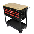 3 Drawers Multifunctional Tool Cart With Wheels