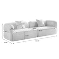 Wks11Cz Camel Sofa, Durable Fabric, Solid Wood Frame, High Density Sponge Filler Camel Fabric 4 Seat