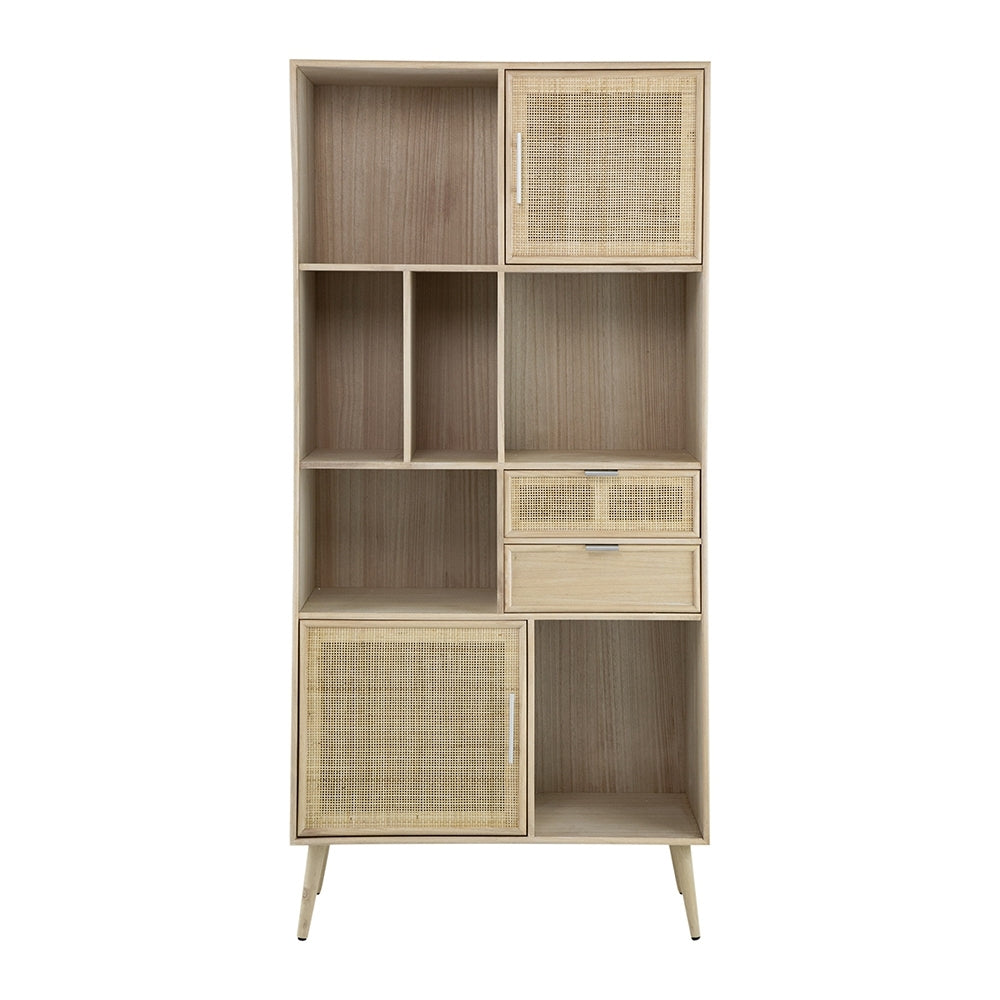 35.5X14.5X74.5" Cabinet - Natural Wood Primary