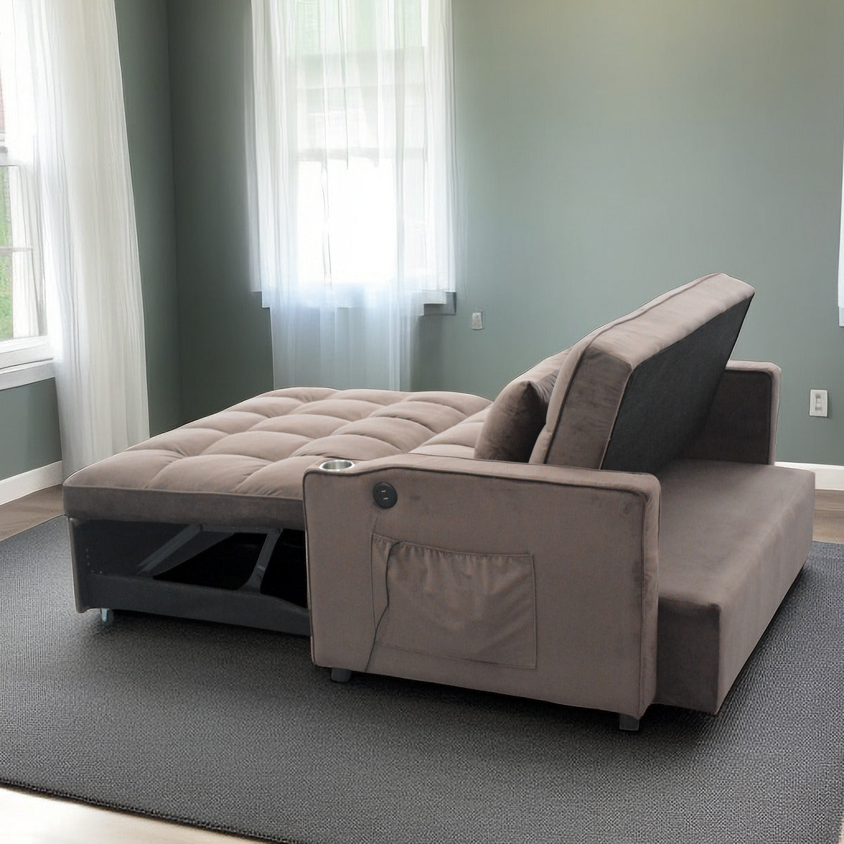Lazy Sofa Bed,Luxury Seating Foldable Sofa Bed,