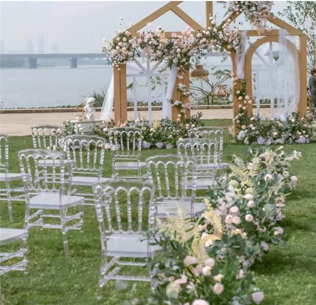 Simple And Beautiful Transparent Bamboo Chair Wedding Party Can Be Applied Tmsgy 6. Transparent Acrylic