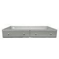 Flora Trundle Twin , Gray Finish Gray Wood