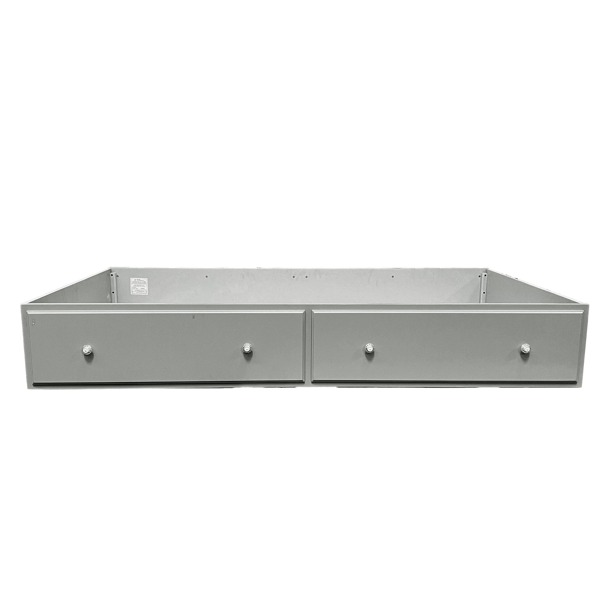 Flora Trundle Twin , Gray Finish Gray Wood