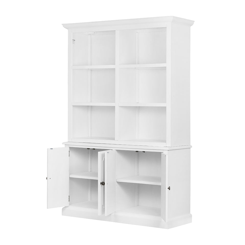 53X19X83" Cabinet White White Primary Living Space Casual,Classic,French,French Country,Rustic Solid Wood Mdf