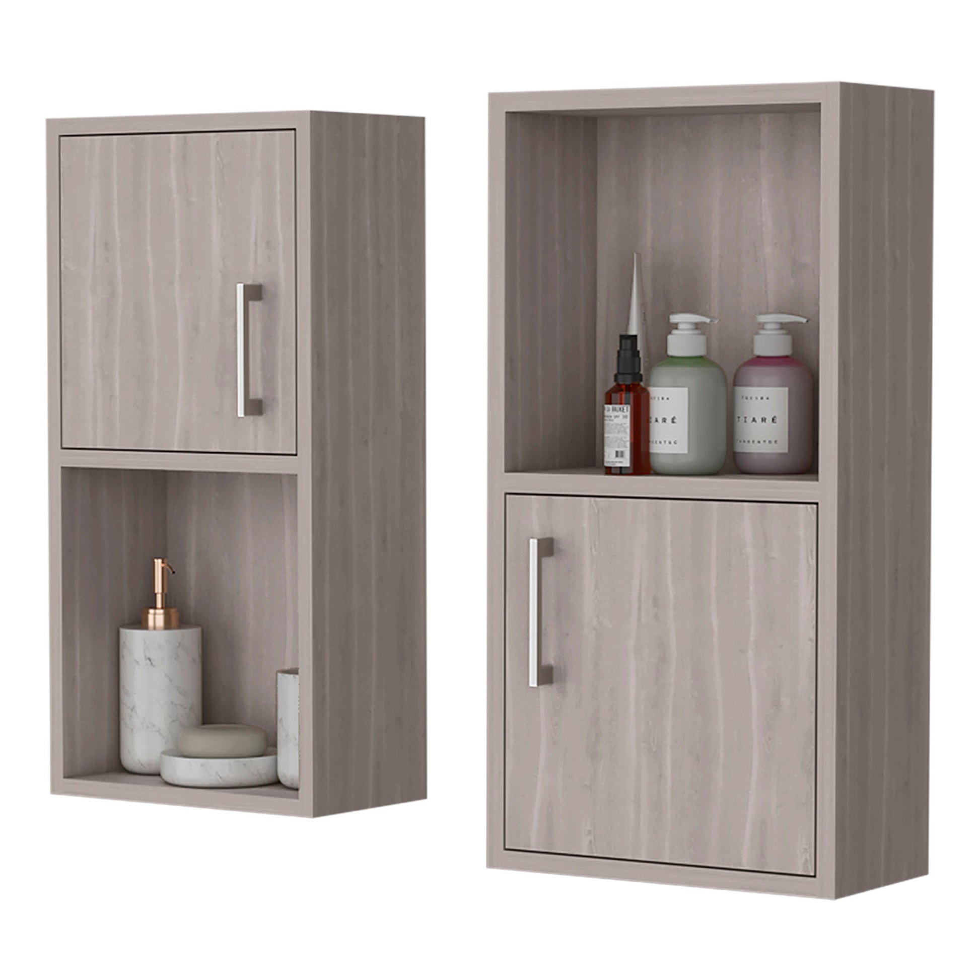 White Oak 2 Bathroom Medicine Cabinets With Open Shelf White Oak 1 1 Up To 17 In Up To 23 In Bathroom Wall Mounted 5 10 Inches Wood