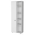 Molly White 1 Door Multistorage Kitchen Pantry -