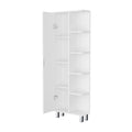 Lila White 1 Door Linen Cabinet - White 1 5 18 To