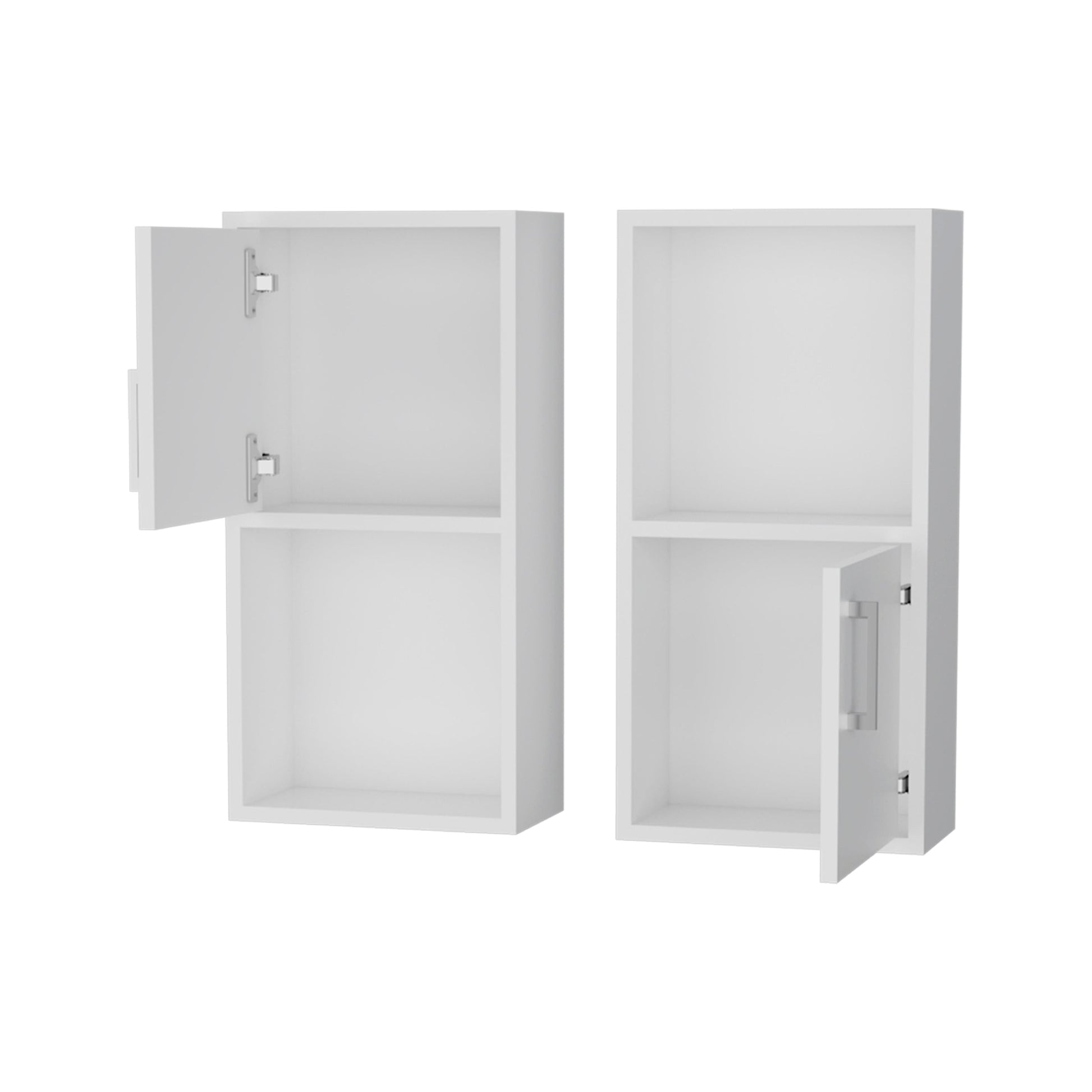 White 2 Bathroom Medicine Cabinets With Open Shelf White 1 1 Up To 17 In Up To 23 In Bathroom Wall Mounted 5 10 Inches Wood