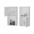 White 2 Bathroom Medicine Cabinets With Open Shelf White 1 1 Up To 17 In Up To 23 In Bathroom Wall Mounted 5 10 Inches Wood